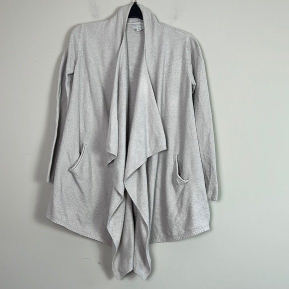 Barefoot Dreams Sweaters - Barefoot Dreams Cozy Chic Knit Women Small/Medium Open Cardigan Style 903